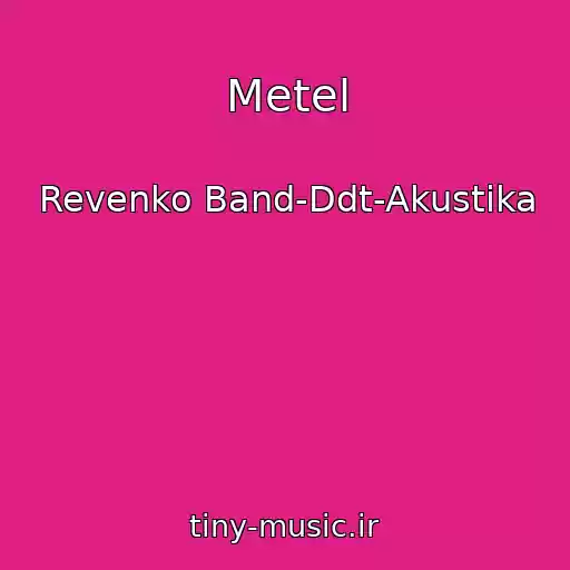 کاور آهنگ Metel از Revenko Band-Ddt-Akustika
