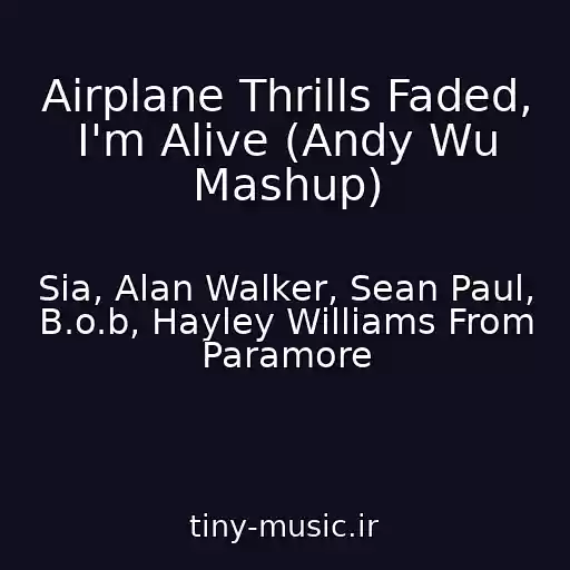 کاور آهنگ Airplane Thrills Faded, I'm Alive (Andy Wu Mashup) از Sia, Alan Walker, Sean Paul, B.o.b, Hayley Williams From Paramore