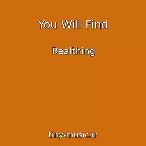 کاور آهنگ You Will Find از Realthing