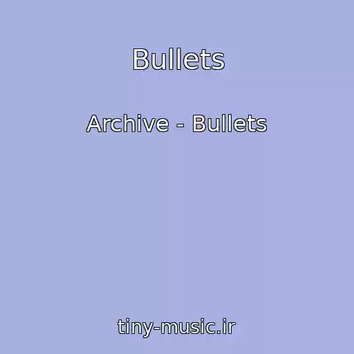 کاور آهنگ Bullets از Archive - Bullets