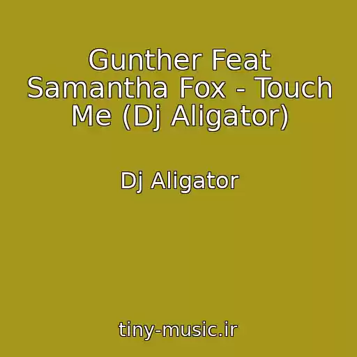کاور آهنگ Gunther Feat Samantha Fox - Touch Me (Dj Aligator) از Dj Aligator
