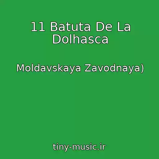 کاور آهنگ 11 Batuta De La Dolhasca از Moldavskaya Zavodnaya)