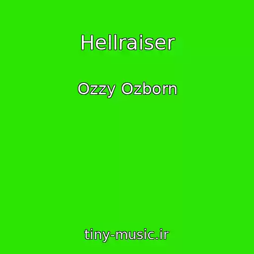 کاور آهنگ Hellraiser از Ozzy Ozborn