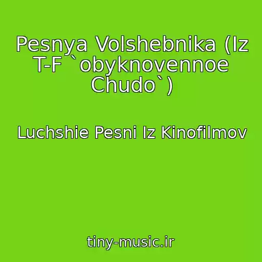 کاور آهنگ Pesnya Volshebnika (Iz T-F `obyknovennoe Chudo`) از Luchshie Pesni Iz Kinofilmov