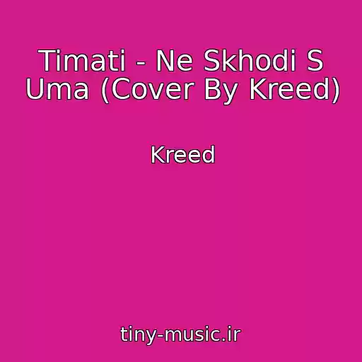 کاور آهنگ Timati - Ne Skhodi S Uma (Cover By Kreed) از Kreed