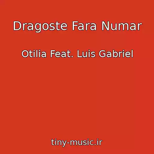 کاور آهنگ Dragoste Fara Numar از Otilia Feat. Luis Gabriel