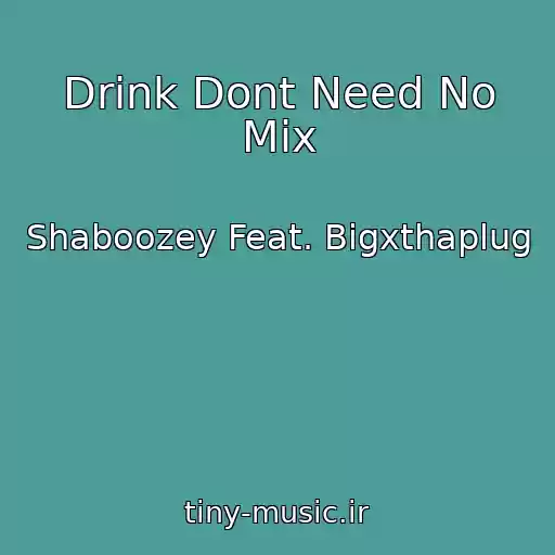 کاور آهنگ Drink Dont Need No Mix از Shaboozey Feat. Bigxthaplug