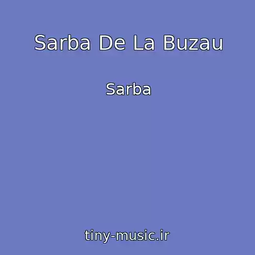 کاور آهنگ Sarba De La Buzau از Sarba