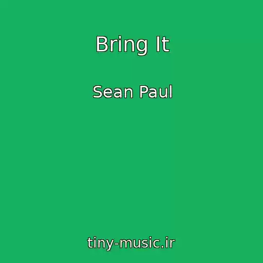 کاور آهنگ Bring It از Sean Paul