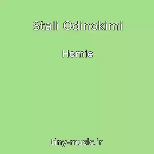 کاور آهنگ Stali Odinokimi از Homie