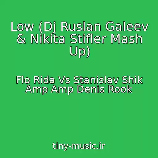 کاور آهنگ Low (Dj Ruslan Galeev & Nikita Stifler Mash Up) از Flo Rida Vs Stanislav Shik Amp Amp Denis Rook