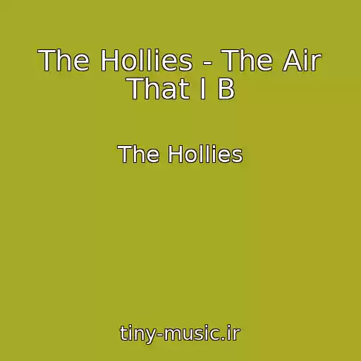 کاور آهنگ The Hollies - The Air That I B از The Hollies