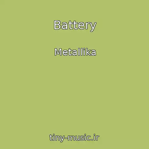کاور آهنگ Battery از Metallika