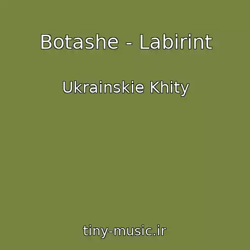 کاور آهنگ Botashe - Labіrint از Ukrainskie Khity