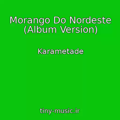 کاور آهنگ Morango Do Nordeste (Album Version) از Karametade