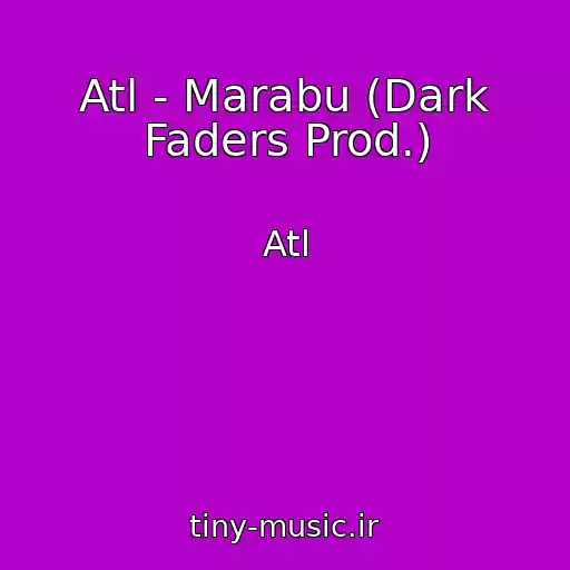کاور آهنگ Atl - Marabu (Dark Faders Prod.) از Atl