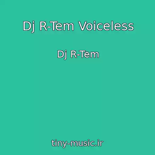 کاور آهنگ Dj R-Tem Voiceless از Dj R-Tem
