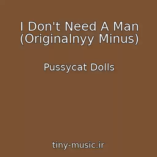 کاور آهنگ I Don't Need A Man (Originalnyy Minus) از Pussycat Dolls