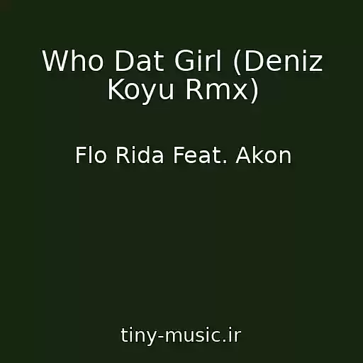 کاور آهنگ Who Dat Girl (Deniz Koyu Rmx) از Flo Rida Feat. Akon