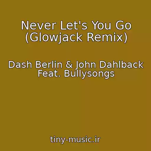 کاور آهنگ Never Let's You Go (Glowjack Remix) از Dash Berlin & John Dahlback Feat. Bullysongs