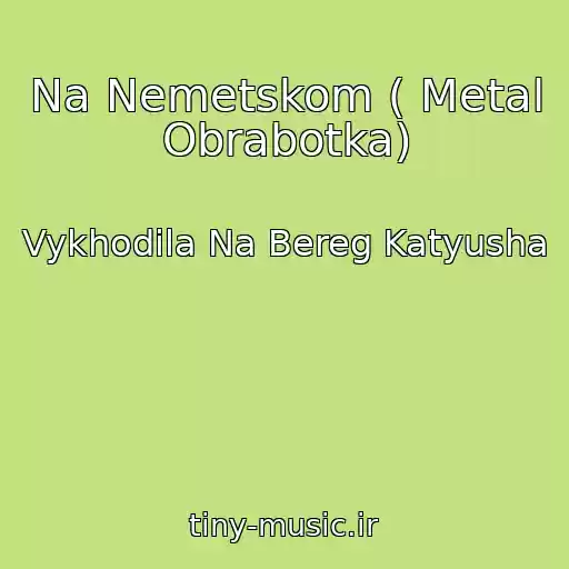 کاور آهنگ Na Nemetskom ( Metal Obrabotka) از Vykhodila Na Bereg Katyusha
