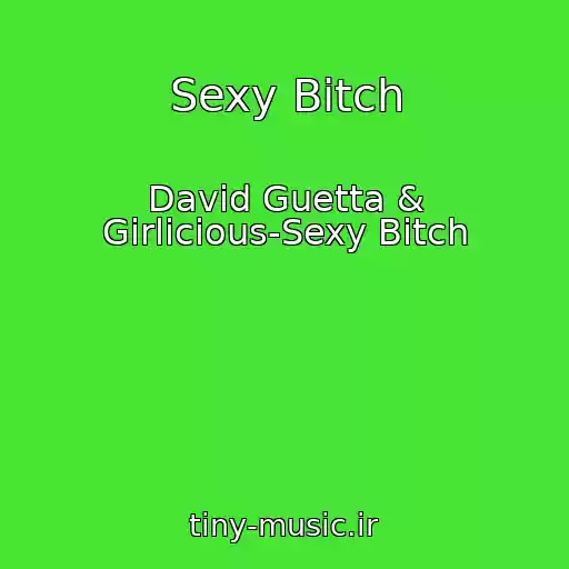 کاور آهنگ Sexy Bitch از David Guetta & Girlicious-Sexy Bitch