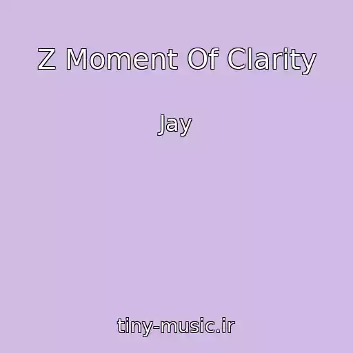 کاور آهنگ Z Moment Of Clarity از Jay