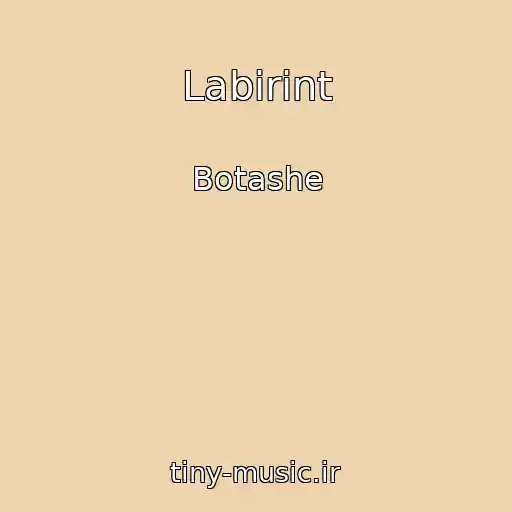 کاور آهنگ Labіrint از Botashe