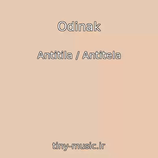 کاور آهنگ Odinak از Antitіla / Antitela
