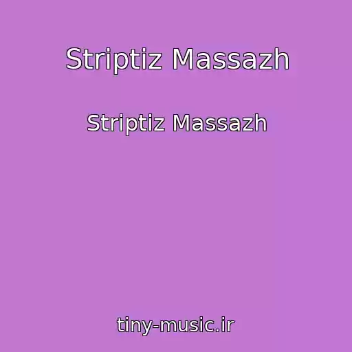 کاور آهنگ Striptiz Massazh از Striptiz Massazh