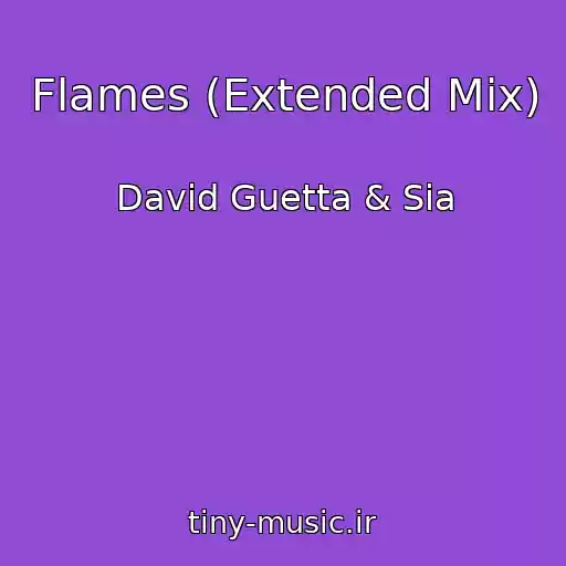 کاور آهنگ Flames (Extended Mix) از David Guetta & Sia