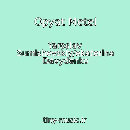 کاور آهنگ Opyat Metel از Yaroslav Sumishevskiy/ekaterina Davydenko