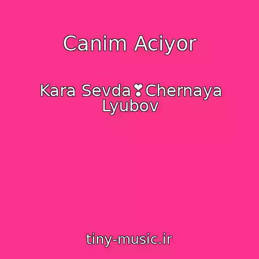 کاور آهنگ Canim Aciyor از Kara Sevda❣Chernaya Lyubov