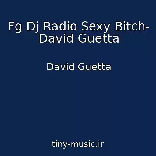 کاور آهنگ Fg Dj Radio Sexy Bitch- David Guetta از David Guetta