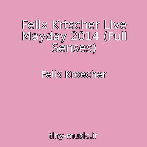 کاور آهنگ Felix Krtscher Live Mayday 2014 (Full Senses) از Felix Kroecher