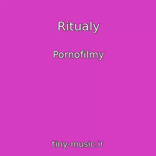 کاور آهنگ Ritualy از Pornofilmy