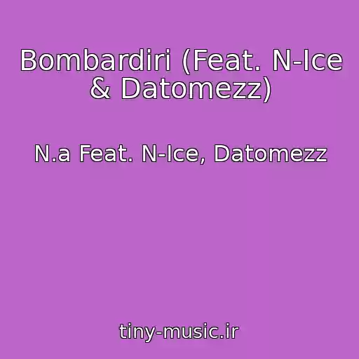 کاور آهنگ Bombardiri (Feat. N-Ice & Datomezz) از N.a Feat. N-Ice, Datomezz