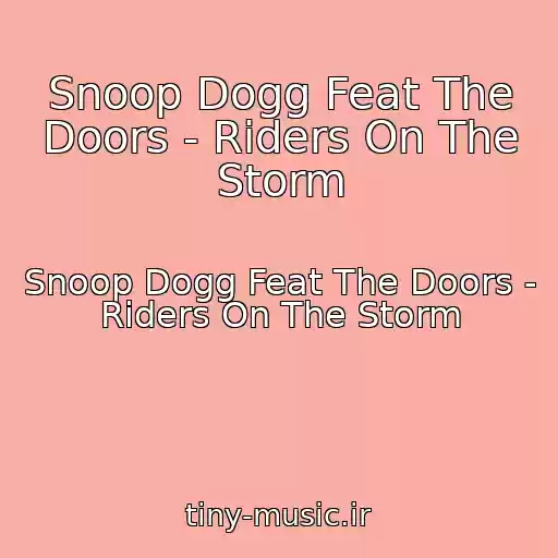 کاور آهنگ Snoop Dogg Feat The Doors - Riders On The Storm از Snoop Dogg Feat The Doors - Riders On The Storm