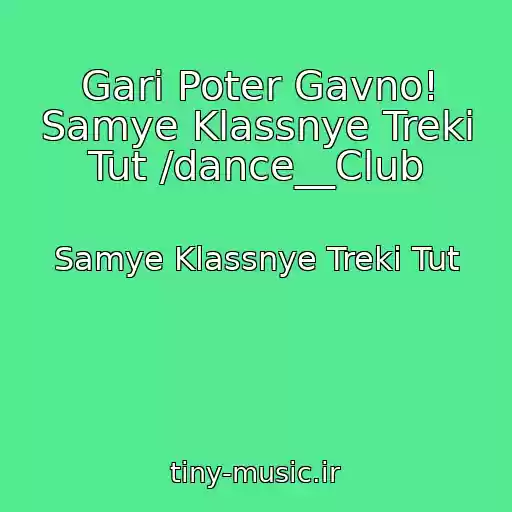کاور آهنگ Gari Poter Gavno! Samye Klassnye Treki Tut /dance__Club از Samye Klassnye Treki Tut