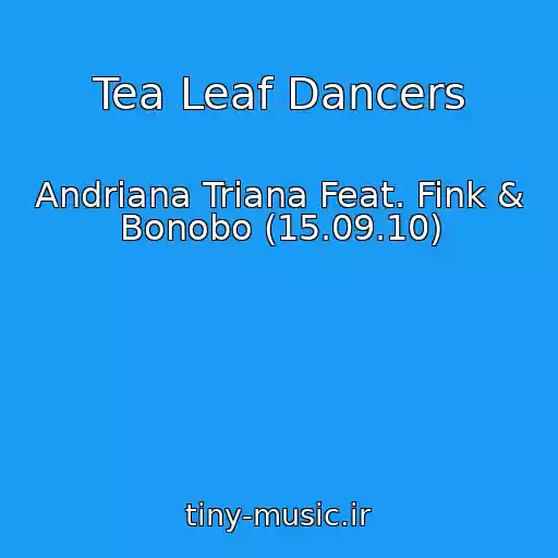 کاور آهنگ Tea Leaf Dancers از Andriana Triana Feat. Fink & Bonobo (15.09.10)
