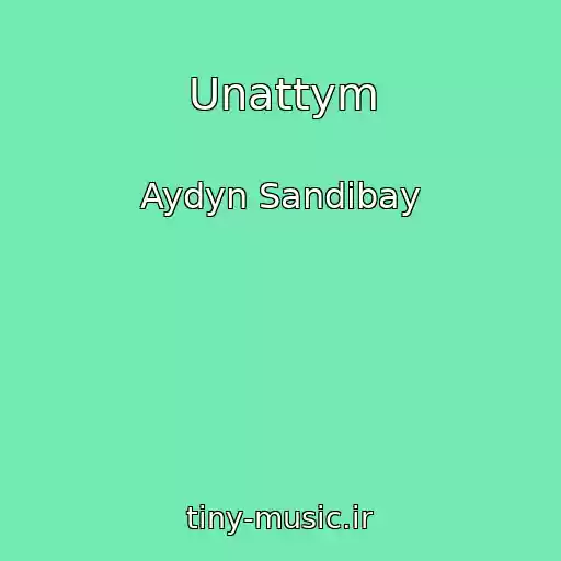 کاور آهنگ Unattym از Aydyn Sandibay