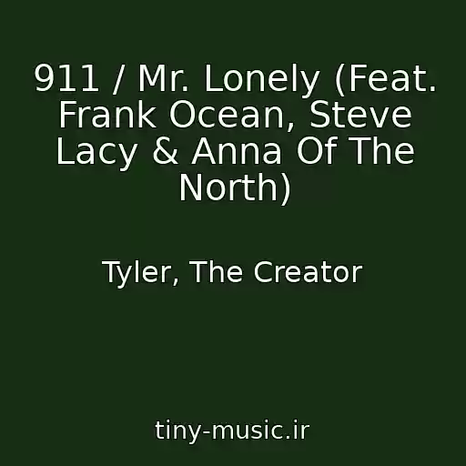 کاور آهنگ 911 / Mr. Lonely (Feat. Frank Ocean, Steve Lacy & Anna Of The North) از Tyler, The Creator