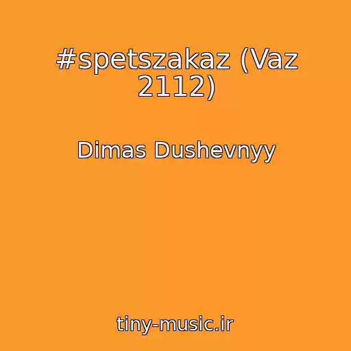 کاور آهنگ #spetszakaz (Vaz 2112) از Dimas Dushevnyy