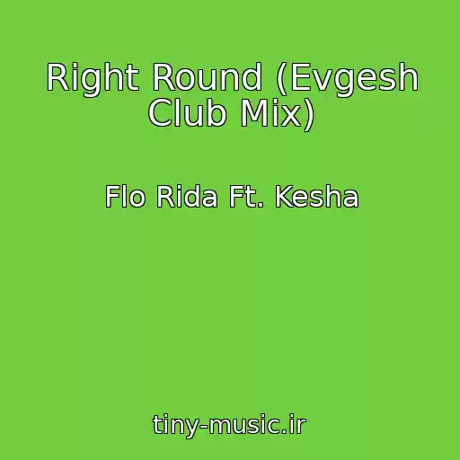 کاور آهنگ Right Round (Evgesh Club Mix) از Flo Rida Ft. Kesha