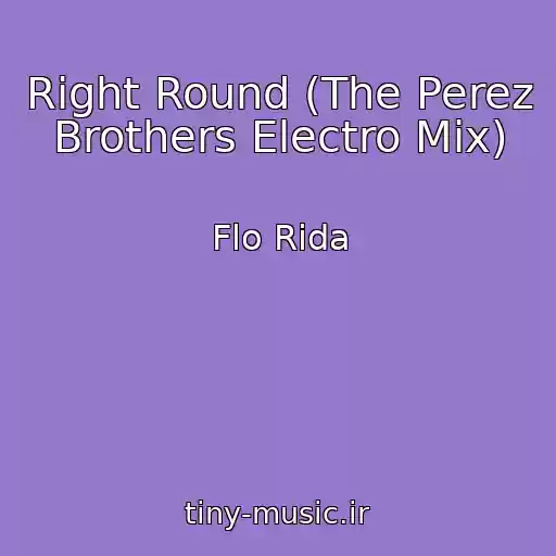 کاور آهنگ Right Round (The Perez Brothers Electro Mix) از Flo Rida
