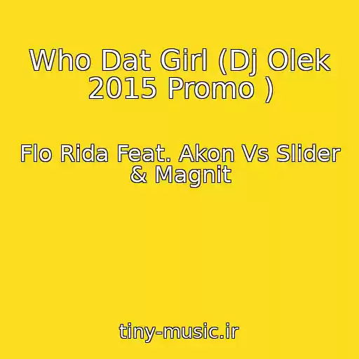 کاور آهنگ Who Dat Girl (Dj Olek 2015 Promo ) از Flo Rida Feat. Akon Vs Slider & Magnit