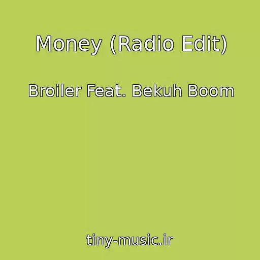 کاور آهنگ Money (Radio Edit) از Broiler Feat. Bekuh Boom