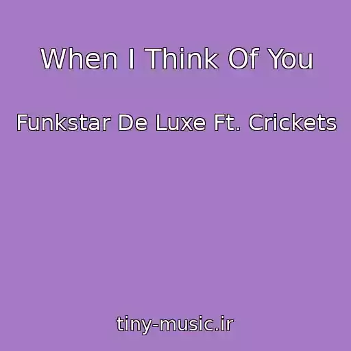 کاور آهنگ When I Think Of You از Funkstar De Luxe Ft. Crickets