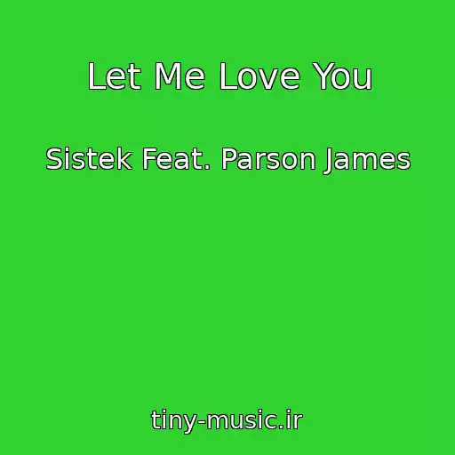 کاور آهنگ Let Me Love You از Sistek Feat. Parson James