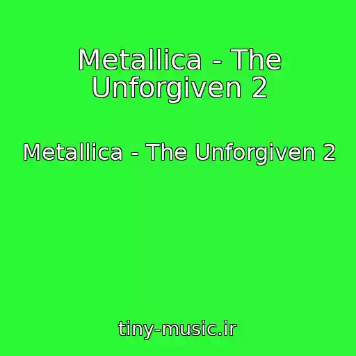 کاور آهنگ Metallica - The Unforgiven 2 از Metallica - The Unforgiven 2